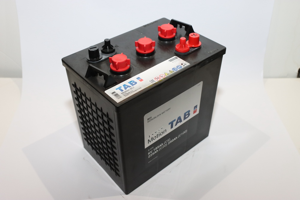 Technical Specification for 6V 225Ah Made By TAB EU-Maker Deep-Cycle Battery
