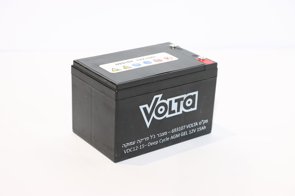 Technical Specification for 12V 15Ah Gel-AGM Deep-Cycle Battery