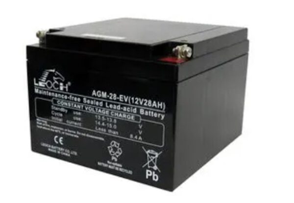 Technical Specification for 12V 26Ah Gel-AGM Deep-Cycle Battery