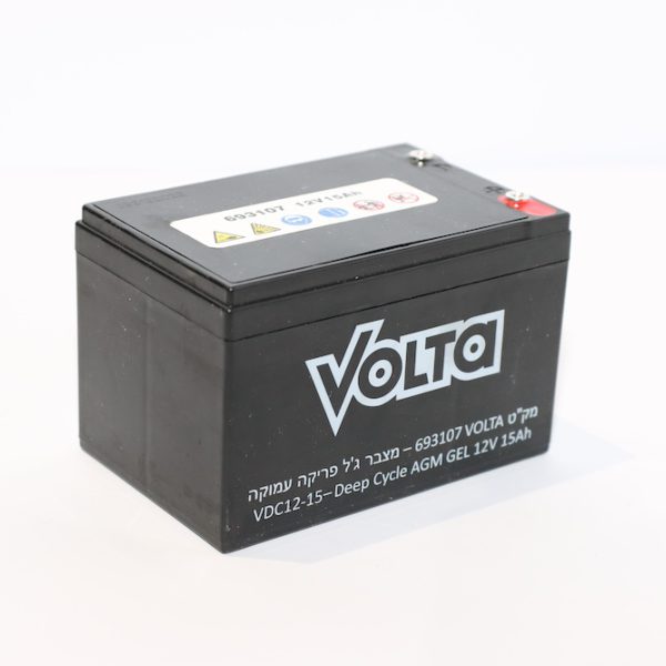 Technical Specification for 12V 15Ah Gel-AGM Deep-Cycle Battery